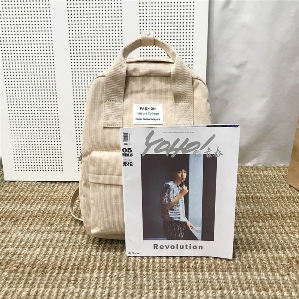 Velvet School Backpack for Teenage Girls - Image 4